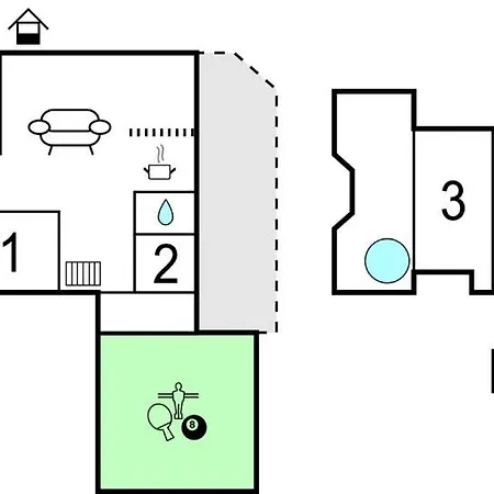 Сasa de vacaciones 5 Bedroom Stunning In Blåvand